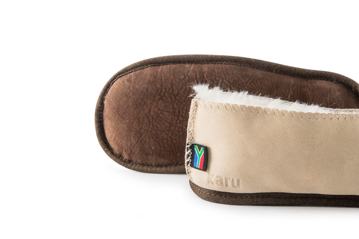 Karu Shlofy Sheepskin Travel Slippers Ladies